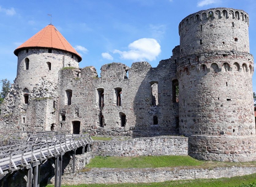 Cēsis Castle, Cēsis, Vidzeme Region, Latvia